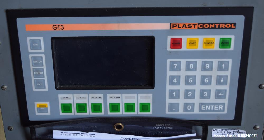 Used Plast-Control Gravimetric Dosing Measurement & Control System