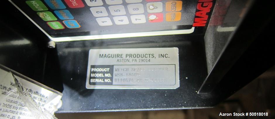 LOT# 304 - Used-Maguire 4 Componant Weigh Scale Blender, Model WSB1840T, SN B110474