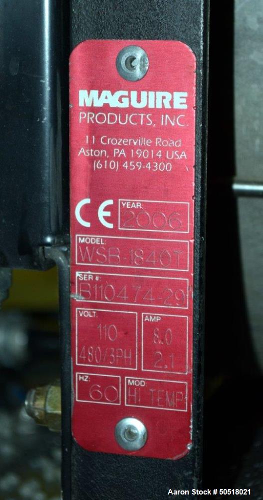 Used Maguire Products Weigh Scale Blender, Model WSB-1840T