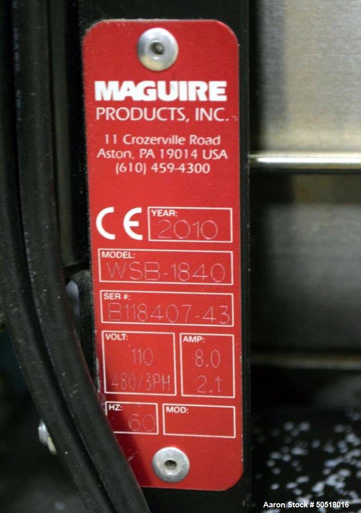 Used Maguire Products Weigh Scale Blender, Model WSB-1840