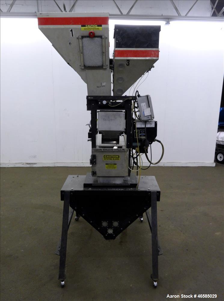 Used Maguire Weigh Scale Blender, Model WSB-44IRT Gravimetric Blender.