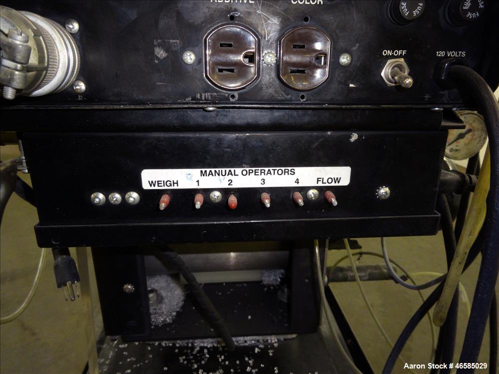 Used Maguire Weigh Scale Blender, Model WSB-44IRT Gravimetric Blender.