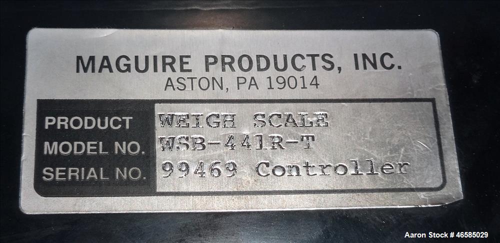 Used Maguire Weigh Scale Blender, Model WSB-44IRT Gravimetric Blender.