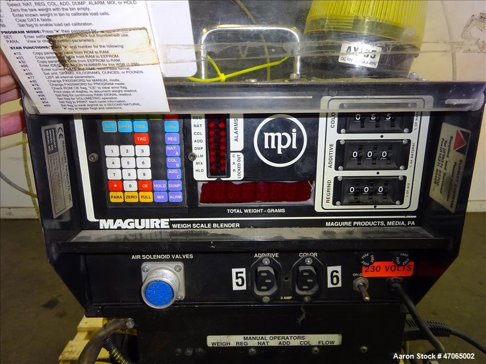 Used Maguire Weigh Scale Blender, Model WSB-931.