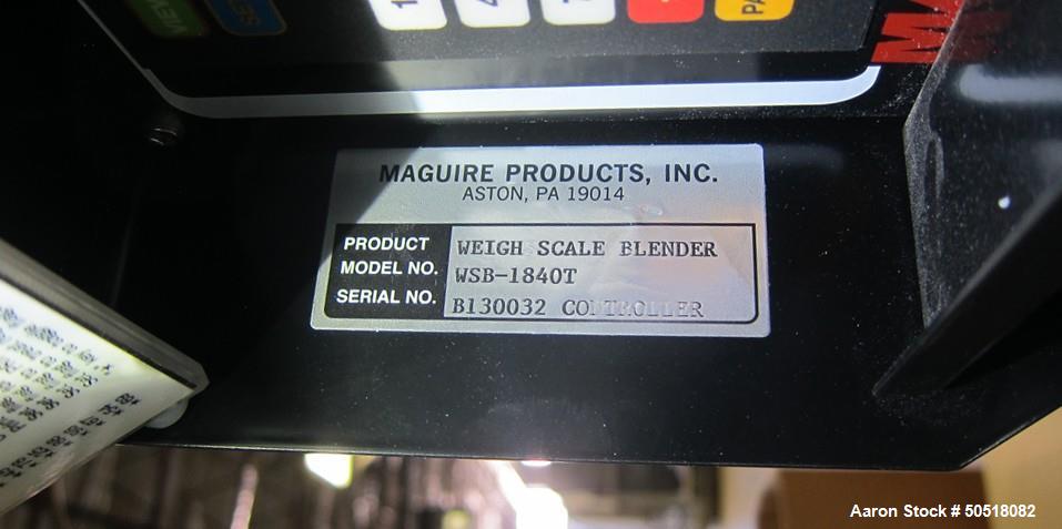Used-Maguire 4 Component Weigh Scale Blender