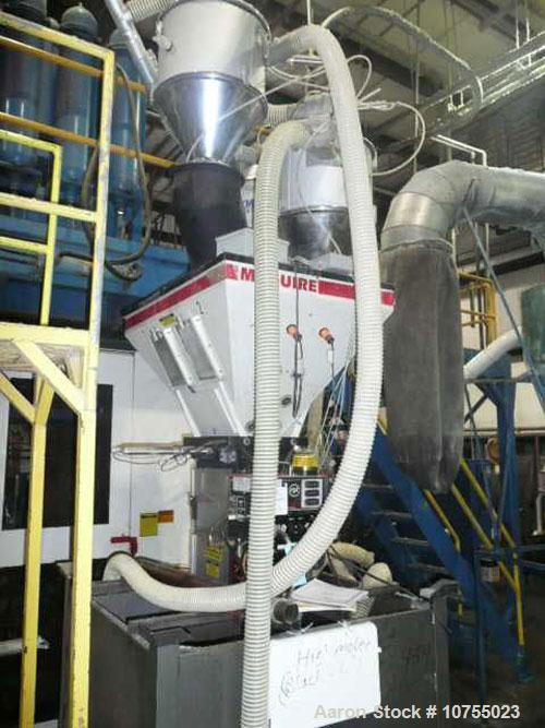 Used-Maguire Model WSB240F 4 Component Blender. Up to 900 lbs/hour, 4 slide gates, hopper material level sensors, hopper sit...