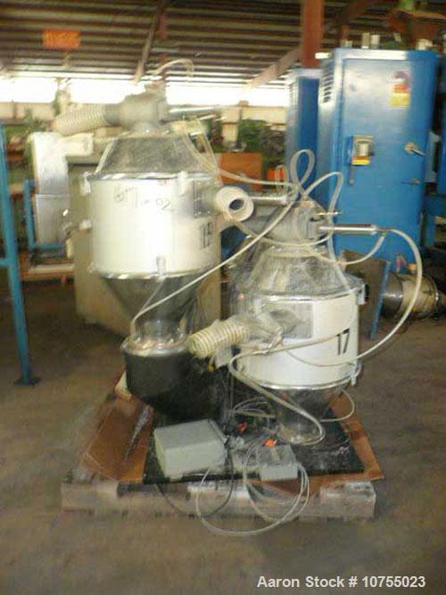 Used-Maguire Model WSB240F 4 Component Blender. Up to 900 lbs/hour, 4 slide gates, hopper material level sensors, hopper sit...