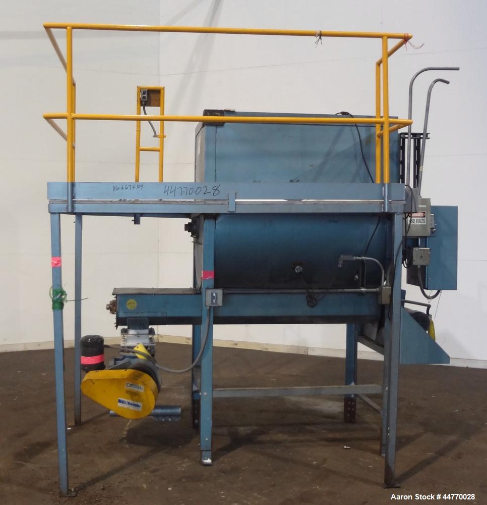 Used Carbon Steel NBE National Bulk Equipment Blender / Feeder