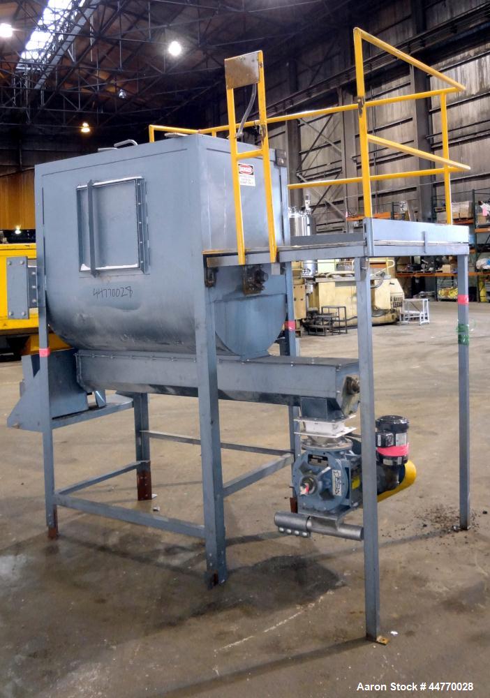 Used Carbon Steel NBE National Bulk Equipment Blender / Feeder