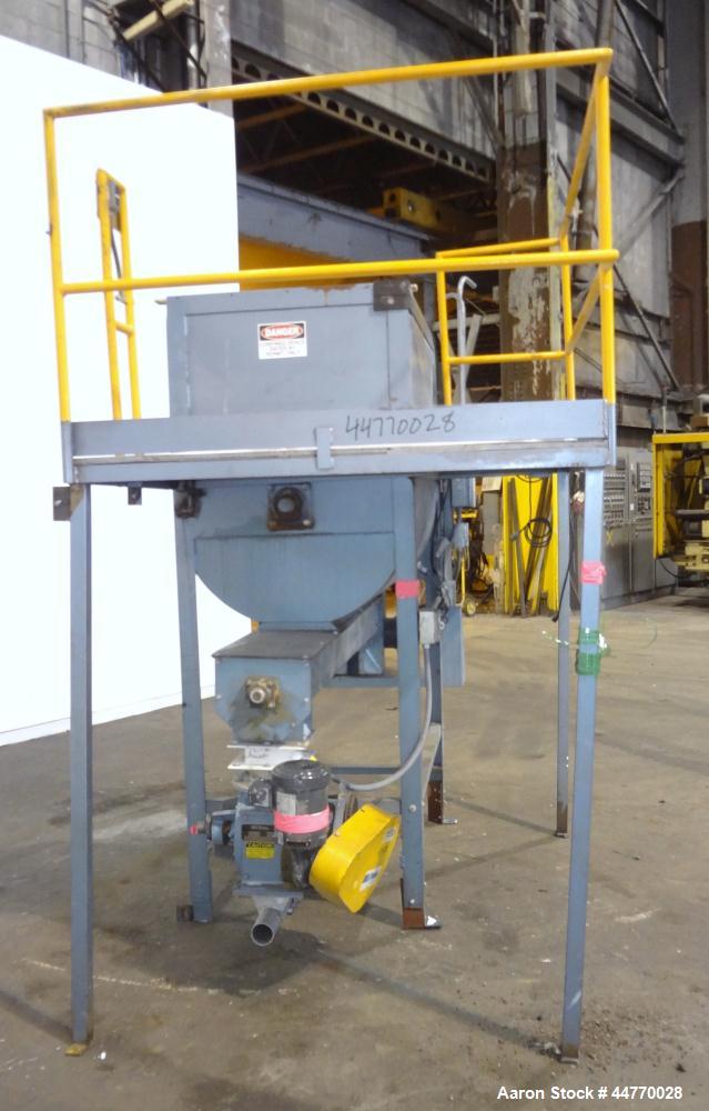 Used Carbon Steel NBE National Bulk Equipment Blender / Feeder