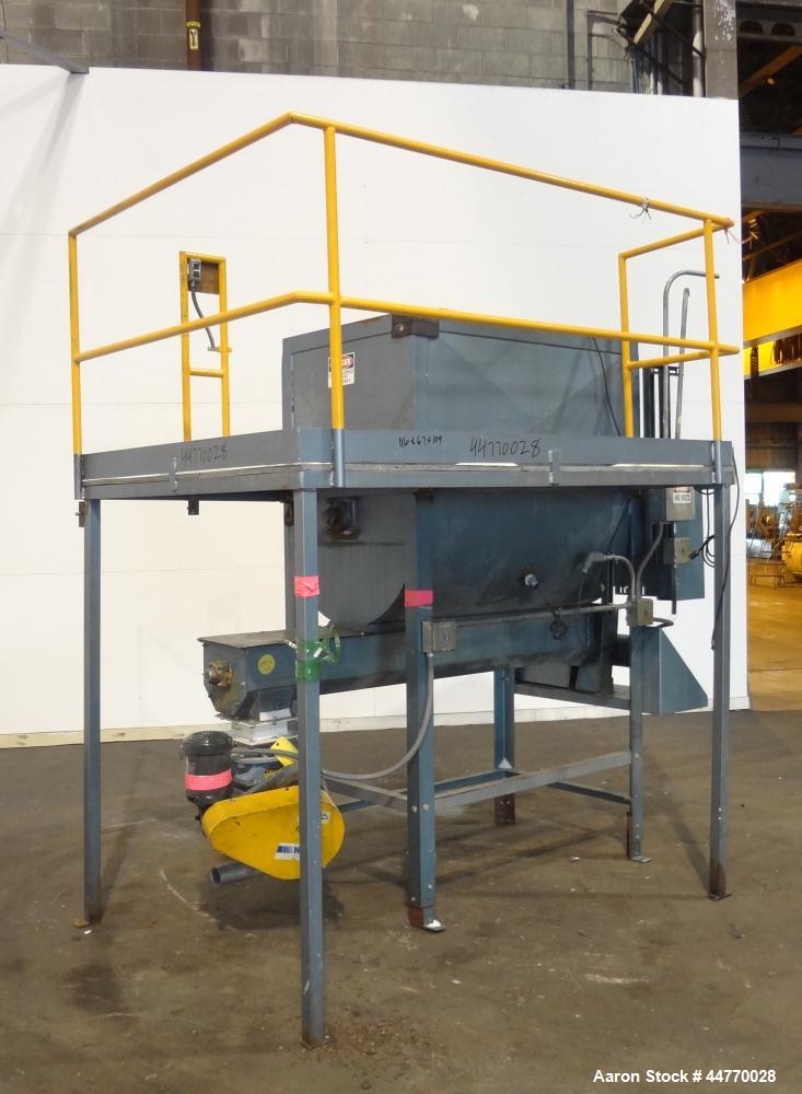 Used Carbon Steel NBE National Bulk Equipment Blender / Feeder
