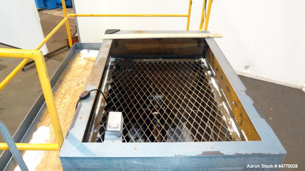 Used Carbon Steel NBE National Bulk Equipment Blender / Feeder