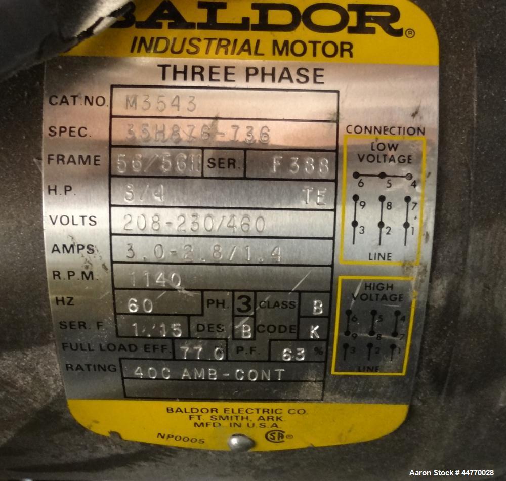Used Carbon Steel NBE National Bulk Equipment Blender / Feeder