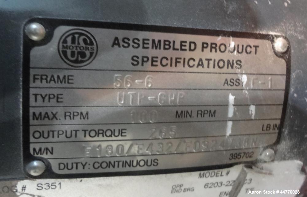 Used Carbon Steel NBE National Bulk Equipment Blender / Feeder
