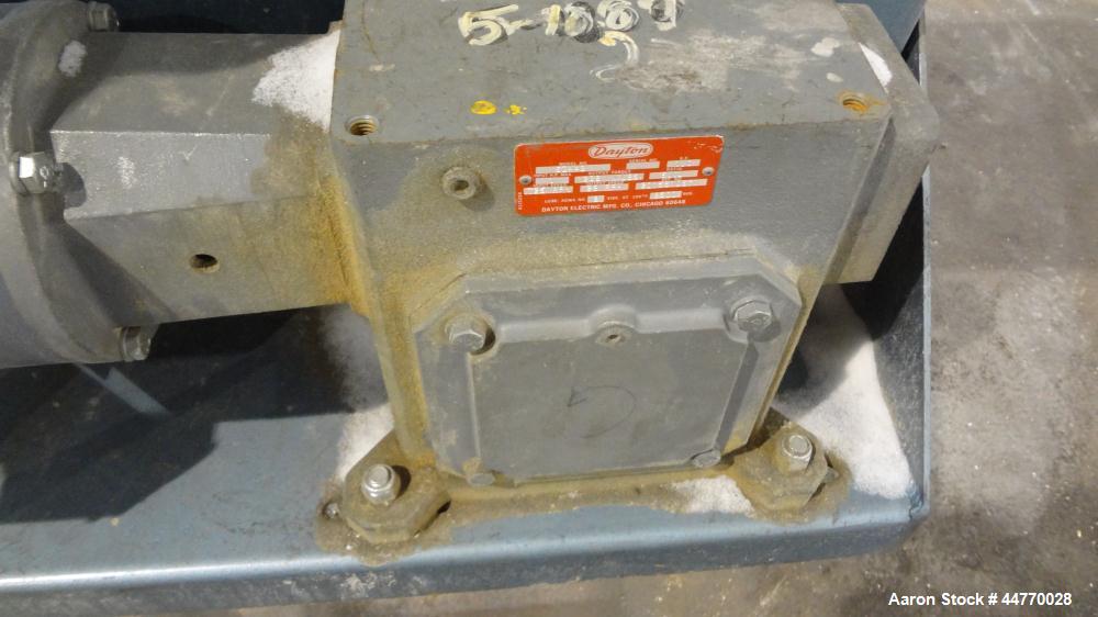 Used Carbon Steel NBE National Bulk Equipment Blender / Feeder