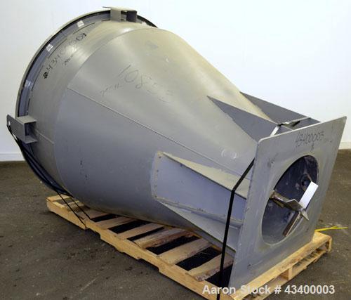 Used Carbon Steel Agitated Hopper/Feeder,