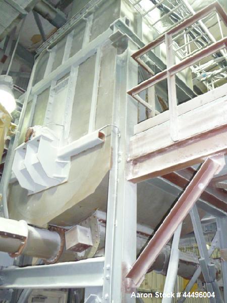 Used Stainless Steel Isomatic Corp. Agitated Fluff Bin