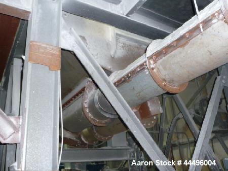 Used Stainless Steel Isomatic Corp. Agitated Fluff Bin