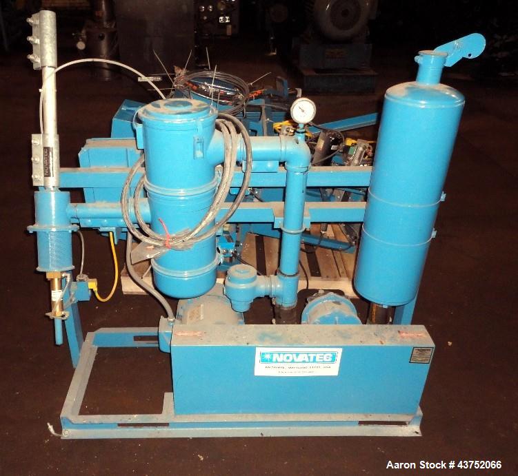 Used Novatech MCS-206 3-Component Blending System – Pneumatic Pump, 3 HP, Controls