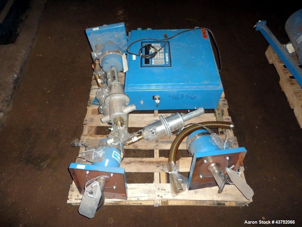 Used Novatech MCS-206 3-Component Blending System – Pneumatic Pump, 3 HP, Controls
