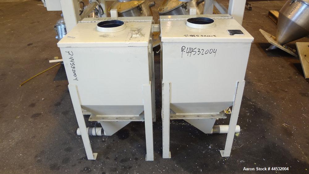 Used Carbon Steel Pacific Engineering 4 Compartment Weigh Scale Blender, Model MBWB-IV