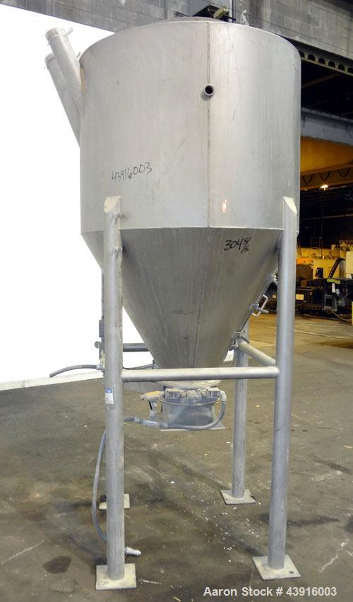 Used Stainless Steel Shick Tube-Veyor Hopper