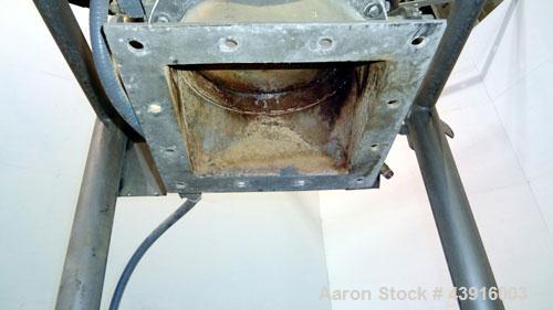 Used Stainless Steel Shick Tube-Veyor Hopper