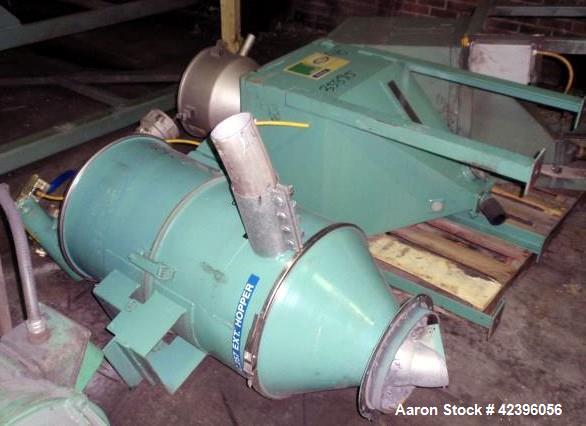 Used Unadyn Protec Hopper Loader Blender System Consisting Of: (1) Unadyn 4 compartment blender, model HMN-4, serial# 150893.04-0996, Unadyn Omni III E controls, (1) Unadyn Protec hopper, (1) Unadyn ...