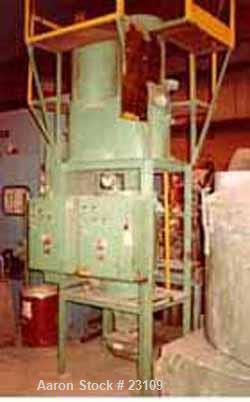 USED: Unadyne blender/loader. Hopper loader Model 1x. Serial #X173214, 212. 70 to 100 cfm. Unadyne blender Model V-2. 50 to 100 lb capacity. Controls mounted on stand, 1973.