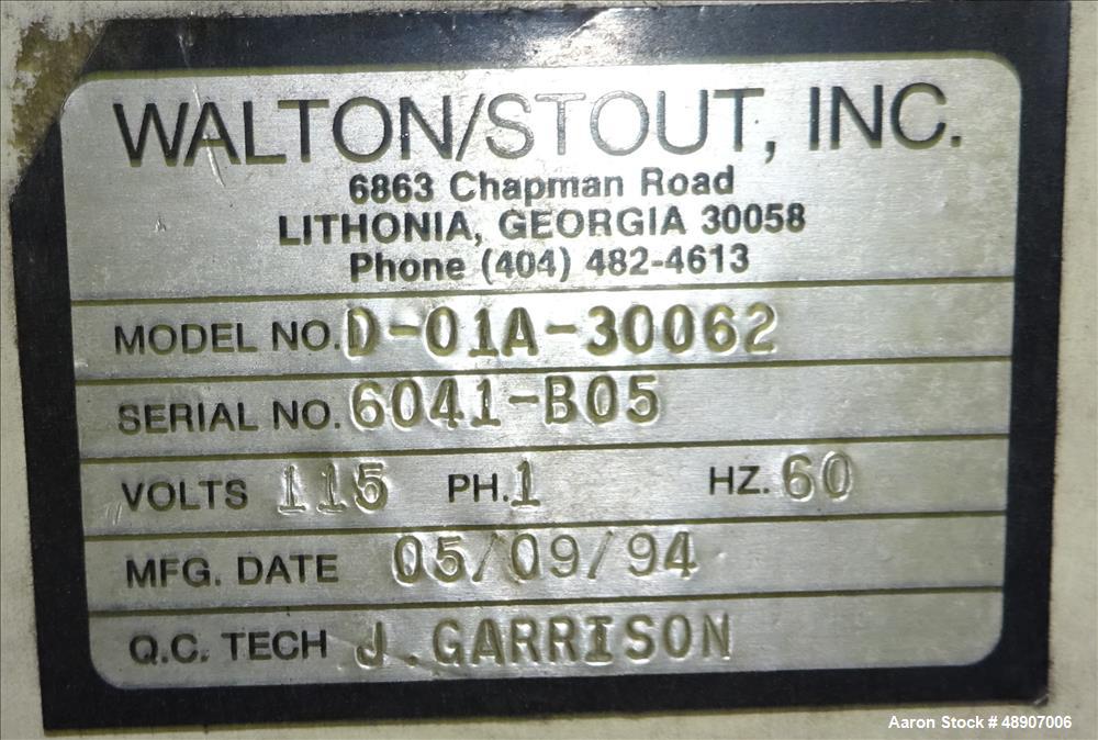Used- Walton Stout 4 Componant Blending System, Model D-01A, Carbon Steel.