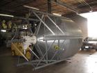 Used-Approximate 10,000 lb Capacity Vertical Blender. 15 hp, 230/460 volt motor, 12" auger mixer, 3" OD vacuum take-off, sid...