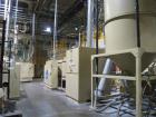 Used Novatech model NGBBS-2, 2 component blending system. Package includes 2 component blender with 3000 lb surge hopper. Serial #12-241-0192.