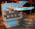 Used AEC Optimum OS Series Gravimetric Batch Blending System, Model OS-007-4, Carbon Steel.  (4) compartments.  Mounted on a carbon steel table.

