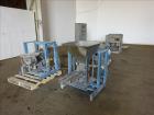 Used Brabender Loss-In-Weight (3) Component Feeding System. Consisting of (1) Brabender Screw feeder, model DDW-H33 (Missing hopper), (2) vibratory tray feeders, (3) weigh belt feeders, model 350G. I...