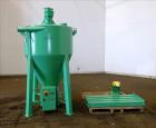 Used Caccia Vertical Screw Mixing Hopper, Model CXA1001A, 1000 Liter Capacity