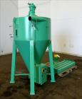 Used Caccia Vertical Screw Mixing Hopper, Model CXA1001A, 1000 Liter Capacity