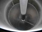 Used Ensign Equipment model 60-6200 vertical batch mixer, 60 cubis feet mixing capacity, 2000 lbs/hr approximate output, double hinged covers, 6
