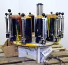 Used Harbil Manual Paint Colorant Dispenser, Model 12NSC228. (12) Canister.