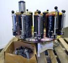 Used Harbil Manual Paint Colorant Dispenser, Model 12NSC228. (12) Canister.
