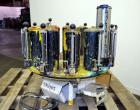 Used Harbil Manual Paint Colorant Dispenser, Model 12NSC228. (12) Canister.