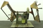 Used IMS Dual Drum Tumbler, Model TB-0355. Capacity (2) 55 gallon drums at 280 pounds per drum, minimum/maximum height 25