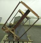 Used IMS Dual Drum Tumbler, Model TB-0355. Capacity (2) 55 gallon drums at 280 pounds per drum, minimum/maximum height 25