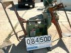 Used IMS Dual Drum Tumbler, Model TB-0355. Capacity (2) 55 gallon drums at 280 pounds per drum, minimum/maximum height 25