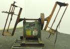 Used IMS Dual Drum Tumbler, Model TB-0355, Carbon Steel. Capacity (2) 55 gallon drums at 280 lbs per drum. Manually adjustable to accomodate 35 gallon drums. Driven by a 3 hp, 3/60/240/460 volt motor.