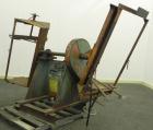 Used IMS Dual Drum Tumbler, Model TB-0355, Carbon Steel. Capacity (2) 55 gallon drums at 280 lbs per drum. Manually adjustable to accomodate 35 gallon drums. Driven by a 3 hp, 3/60/240/460 volt motor.