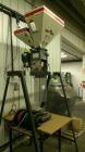 Used Maguire Products Weigh Scale Blender, Model WSB-221, Carbon Steel. Maximum throughput 400 KG an hour. Number of materials-3. Includes a Gaylord style stand. Built 1998.