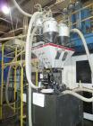 Used Maguire Model WSB240F 4 Component Blender. Up to 900 lbs/hour, 4 slide gates, hopper material level sensors, hopper site glasses, Gaylord gravity discharge into approximate 30 cubic foot materia...