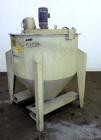 Used NBE Vertical Auger Mixer, Batch Capacity 350 Pounds, Approximate 10 Cubic Feet Capacity, Carbon Steel. 48