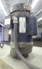 Used NBE Vertical Auger Mixer, Batch Capacity 350 Pounds, Approximate 10 Cubic Feet Capacity, Carbon Steel. 48