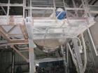 Used Stainless Steel Isomatic Corp. Agitated Fluff Bin